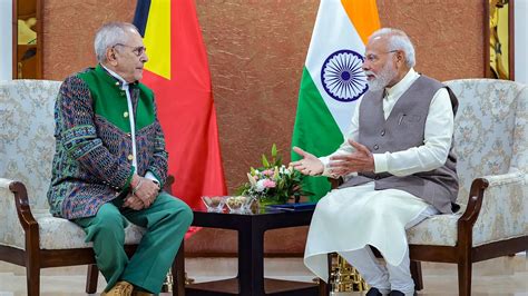 PM Modi Holds Bilateral Meeting With President Of Timor Leste