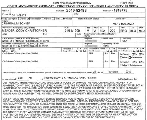 Florida Man Arrested For Having Sex With Olaf The Snowman Doll In A Target Store