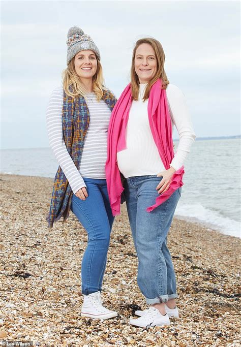 We Swapped Embryos And Now We Re Expecting Each Other S Sons Lesbian Couple Used The Same