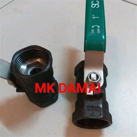 Jual Ball Valve Sankyo Carbon Steel 1 Inch Di Lapak MK DAMAI Bukalapak