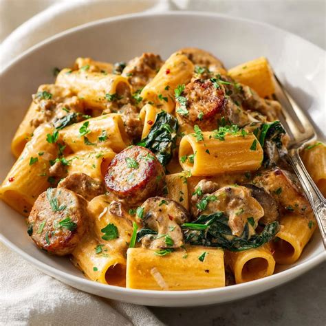 creamy sausage pasta cooking circuit