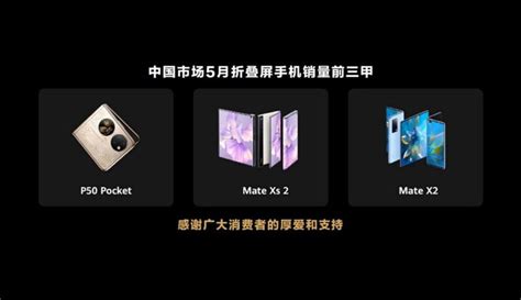 Huaweis 3 Foldable Phones Tops Chinese Market May 2022