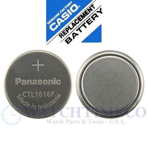 Panasonic CTL1616 CTL1616F Battery Casio G-Shock Pathfinder Wave Ceptor ...