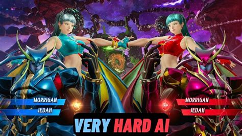 Morrigan Vs Jedah Very Hard Marvel Vs Capcom Infinite Youtube