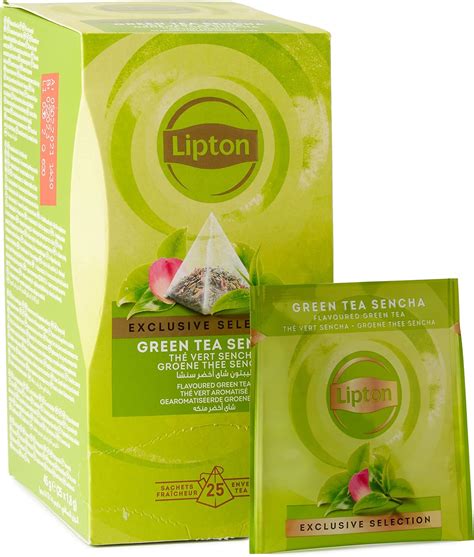 Lipton Exclusive Selection Groene Thee Sencha 25 Zakjes Amazon Nl