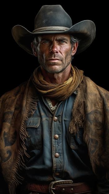 Premium Ai Image Cowboy West Banner Generate Ai