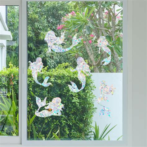 Rush Anti Collision Window Alert Bird Stickers Silhouettes Glass Door