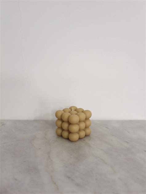 Nude Bubble Candle Vegan Hand Poured Tate At Home