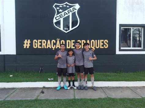 Adolescentes Santanenses Participam De Peneira Esportiva No Cear