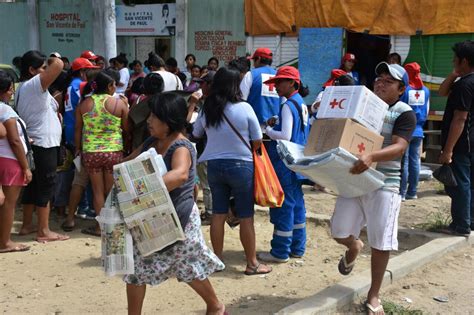 Cruz Roja Dona 14 Toneladas De Ayuda A Damnificados Cutivalú Piura