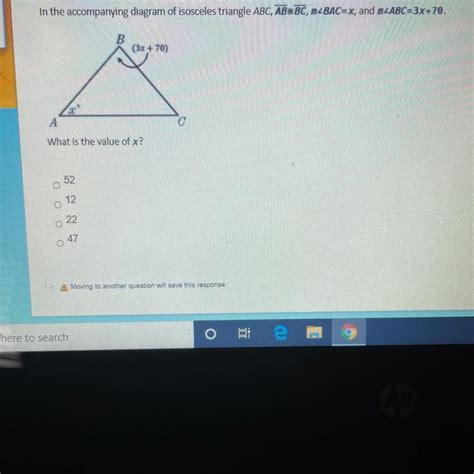 In The Accompanying Diagram Of Isosceles Triangle Abc Overline Ab Cong