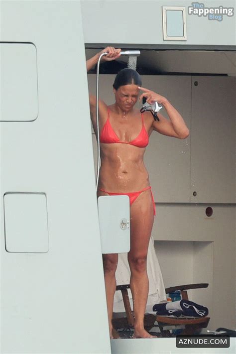Michelle Rodriguez Flashes Sexy Bikini On Sardinian Boat Day AZNude