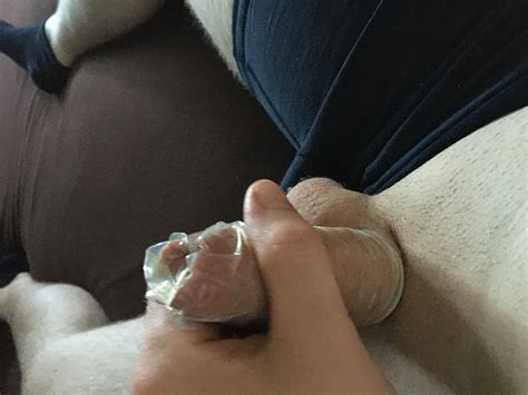 Shaved Cock And Balls Foreskin Cockhead Play With Condom Nude Pics Xhamster