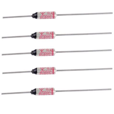 5Pcs SF152E SEFUSE Cutoffs NEC Thermal Fuse 157°C 157 Degree 10A 250V ...