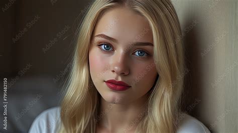 Gorgeous Picture Of 1blonde 18 Years Old Russian Girl Beautiful Big
