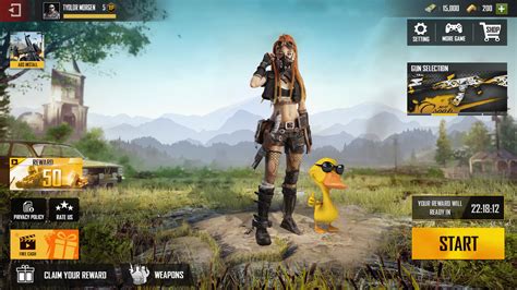 Shooting Game Ui Pubg Ui On Behance