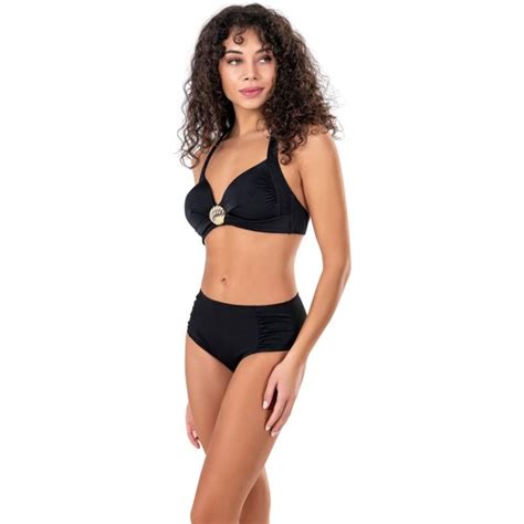 Endeep Kadın Deniz Kabuğu Aksesuarlı Siyah Bikini Takımı Fiyatı