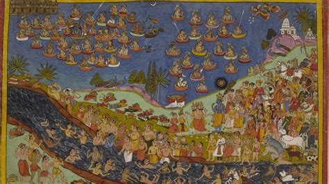 Ramayana paintings from the British library pictures online