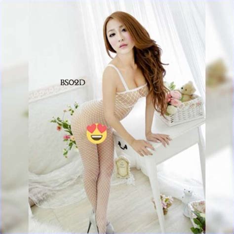 Jual Full Body Stocking Open Crotch Lingerie Sexy Body Stocking Jaring BS D Di Seller MEGA ID