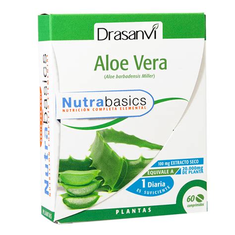 Aloe Vera 60 Tablets Nutrabasics Drasanvi Drasanvi English