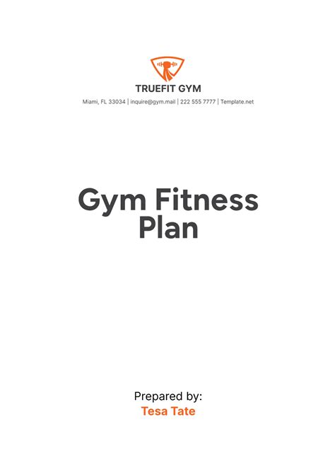 Free Gym Management Policy Template To Edit Online