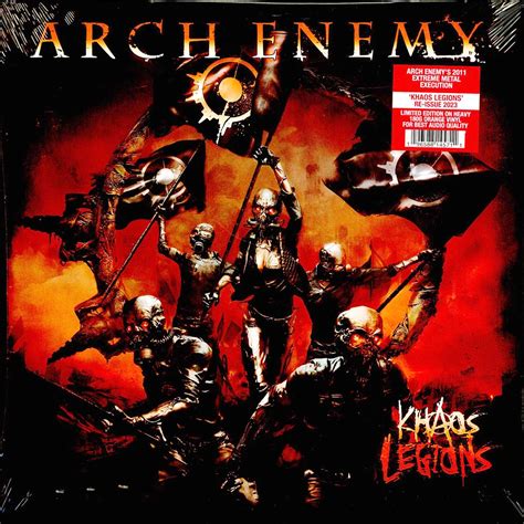 Arch Enemy Khaos Legions Re Issue Vinyl Lp Eu