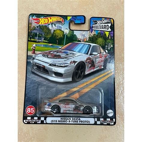 Hot Wheels Nissan Silvia S15 Nismo R Tune Proto Boulevard Premium Shopee Malaysia