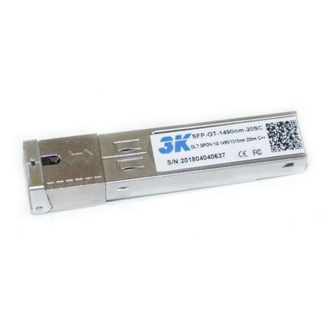 SFP-GT-1490nm-20SC - Модуль оптичний 3K SFP, OLT, GPON, 1GE,1490/1310nm ...