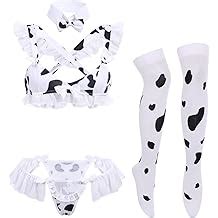 Cow Women Anime Milk Cosplay Costume Bikini Kawaii Ubuy India