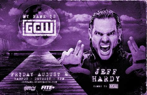 Chris Jericho On Twitter Jeff Hardy To Make Gcw Debut Check It Out