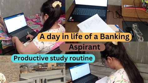 A Day In Life Of A Banking Aspirant Study Vlog Studyvlogs