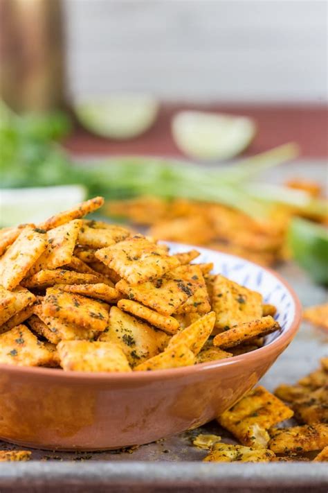 Mexican Spice Cheese Crackers The Cookie Rookie®