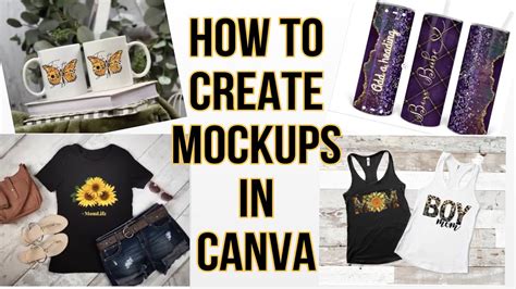 How To Create A Digital Mock Up In Canva For Free Step By Step