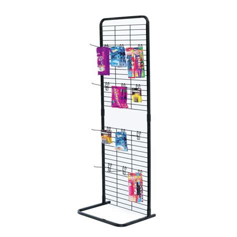 4 Tier Galvanized Metal Display Rack