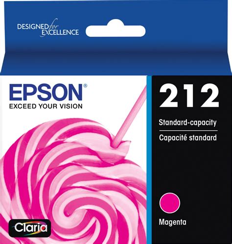 Best Buy Epson 212 Standard Capacity Ink Cartridge Magenta EPSON