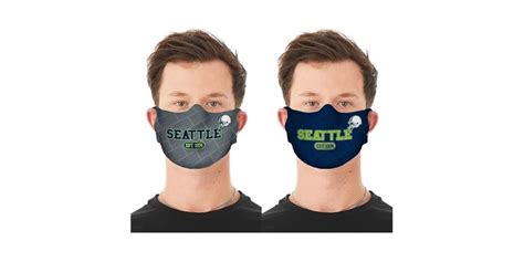 Football Reusable Face Mask 2-Pack