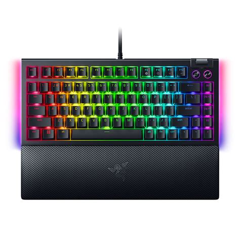 Razer Blackwidow V Hot Swappable Mechanical Gaming Keyboard Orange Switch Rz