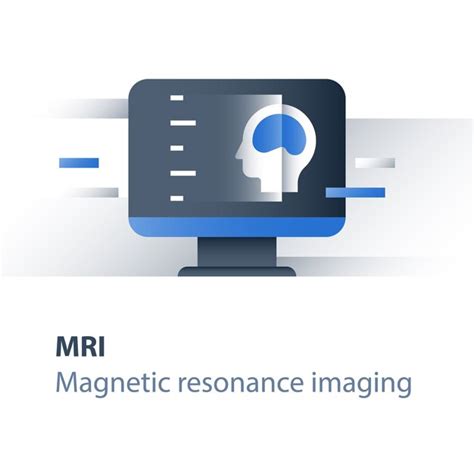 Procédure D imagerie Par Résonance Magnétique Vecteur Premium