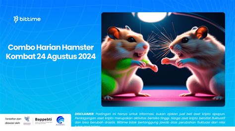Combo Harian Hamster Kombat 24 Agustus 2024