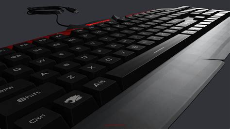 Ares M1 Gaming Keyboard | CGTrader