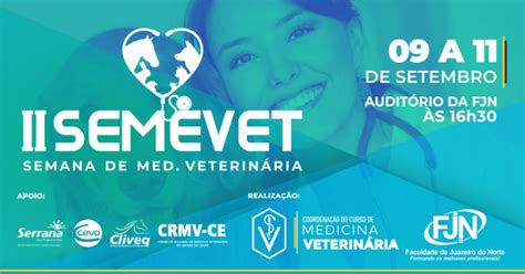 II Semana de Medicina Veterinária da FJN SEMEVET em Juazeiro do Norte