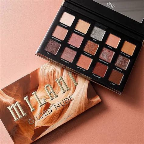 Milani Gilded Nude Hyper Pigmented Eyeshadow Palette Taupe Notch