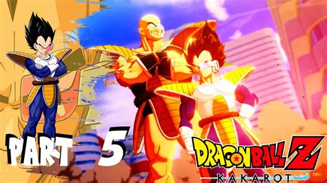 Dragon Ball Z Kakarot Llegada De Los Saiyayin A La Tierra Youtube