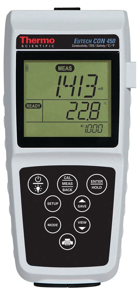 Thermo Scientific Eutech Con Conductivity Meter Ph And