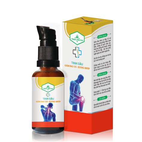 TINH DẦU GIẢM ĐAU CƠ - XƯƠNG KHỚP 50ML