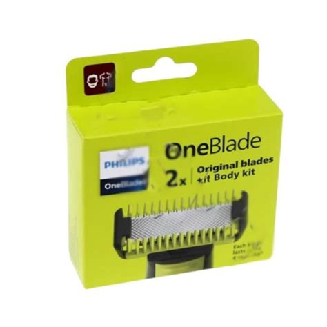 Lot de 2 têtes de rasoir QP620 50 ONEBLADE Rasoir tondeuse 139973