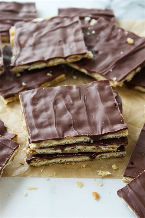 Saltine Toffee Baking You Happier