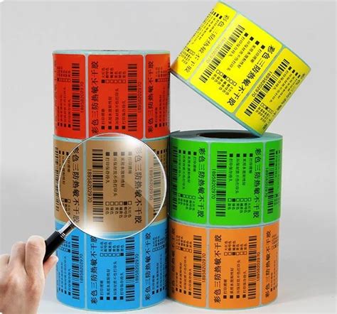 Высокое качество Горячая штрих-код 60*40mm700 шт Этикетка со штрих ...