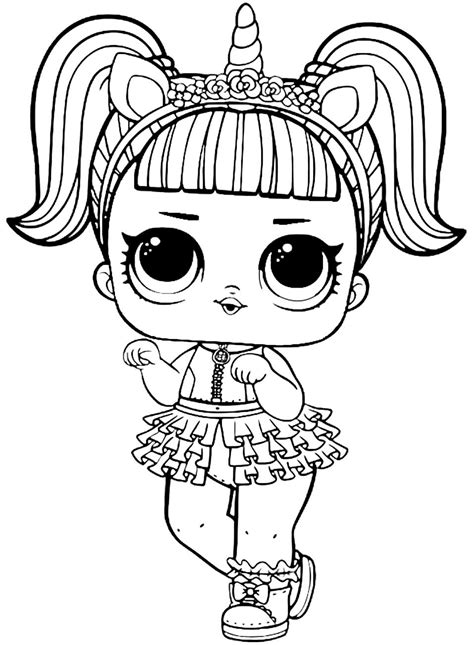 Desenhos Da Lol Para Impressão - 70+ Desenhos para colorir da boneca LOL - Dicas Práticas