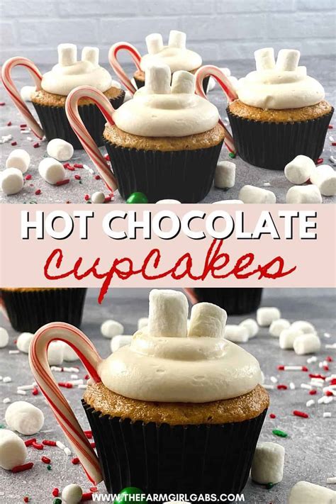 Hot Chocolate Cupcakes The Farm Girl Gabs
